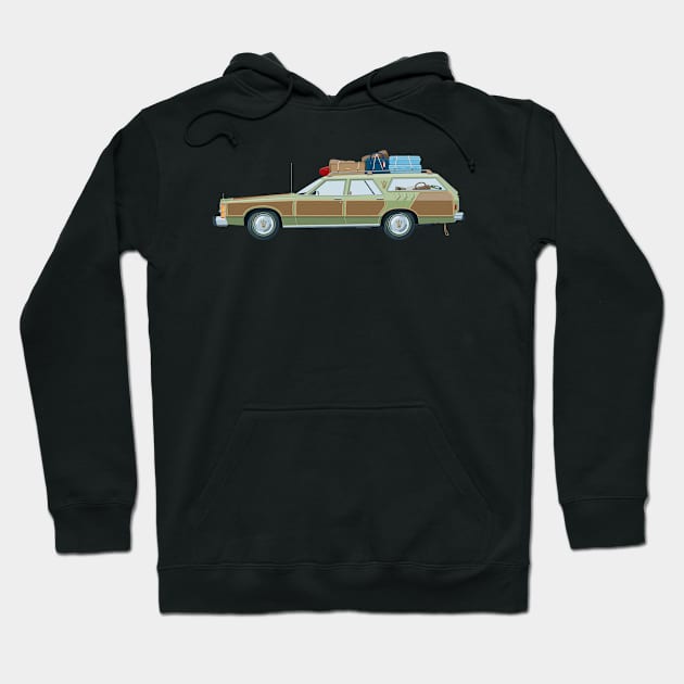 "Wagon Queen Family Truckster" Hoodie by Staermose